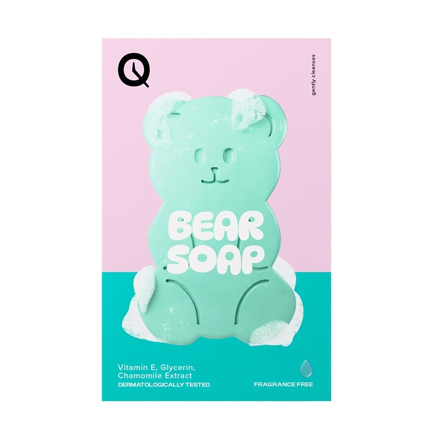 QUICKFX Bear Soap Fragrance Free 100g