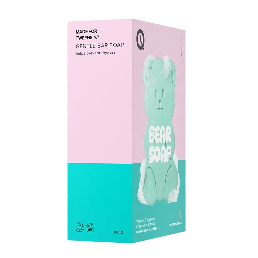 QUICKFX Bear Soap Fragrance Free 100g