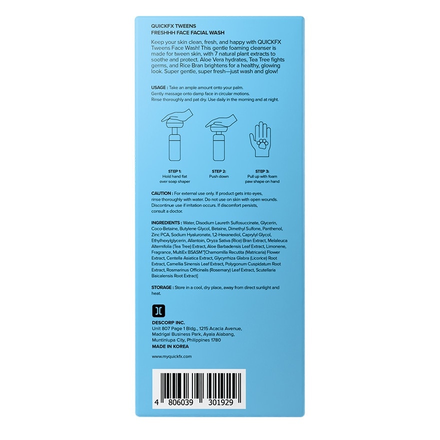 QUICKFX Freshhh Face Facial Wash 100ml
