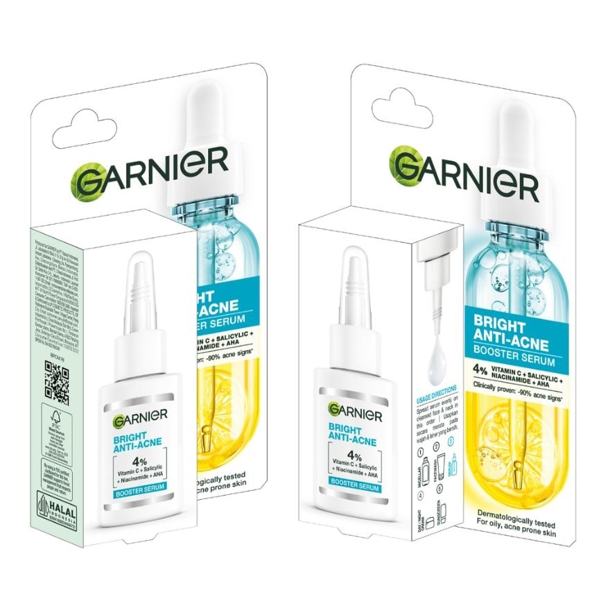 GARNIER Bright Anti-Acne Booster Serum 8ml