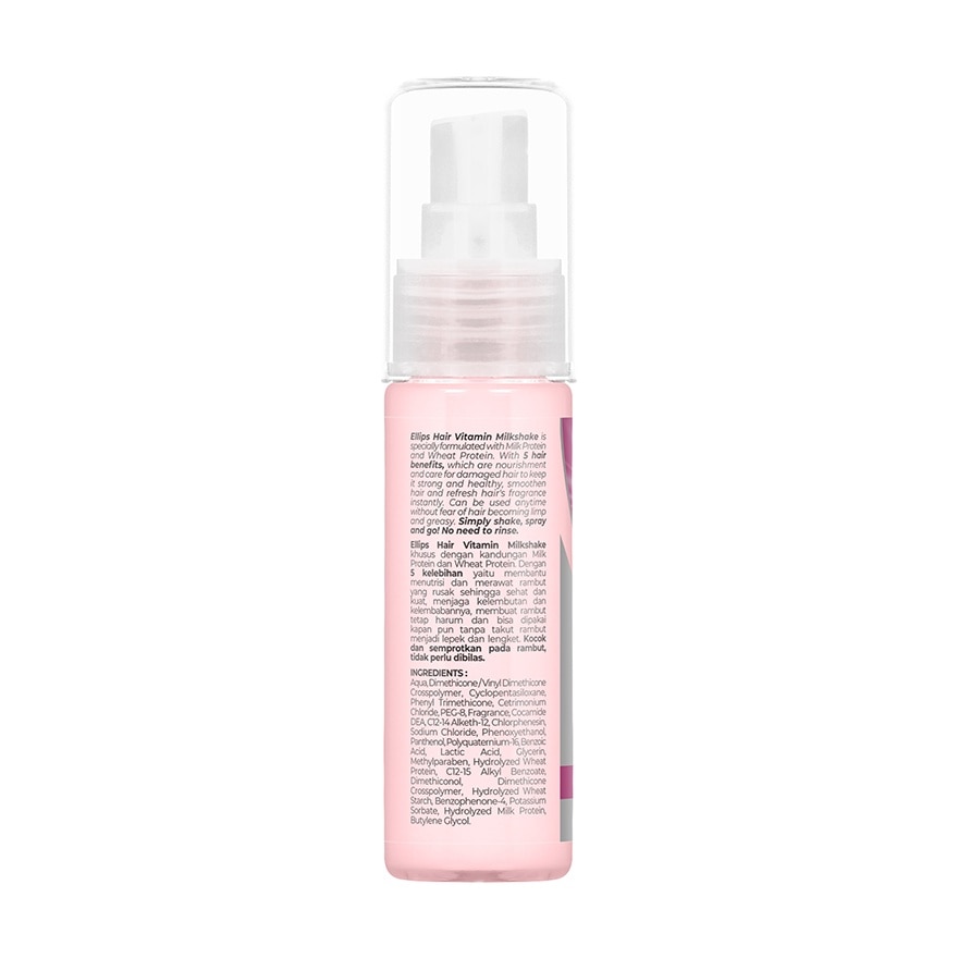 ELLIPS Vitamin Milk Shake 5 in 1 Hair Vitamin Spray Bottle 45ml