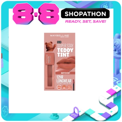 MAYBELLINE - MAYBELLINE SuperStay Teddy Tint Nudes 95 Buffed Out image