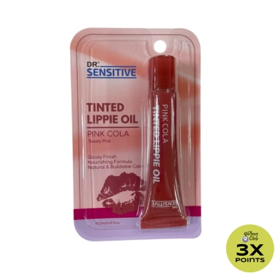 DR SENSITIVE DR SENSITIVE Tinted Lippie Oil Pink Cola 12ml