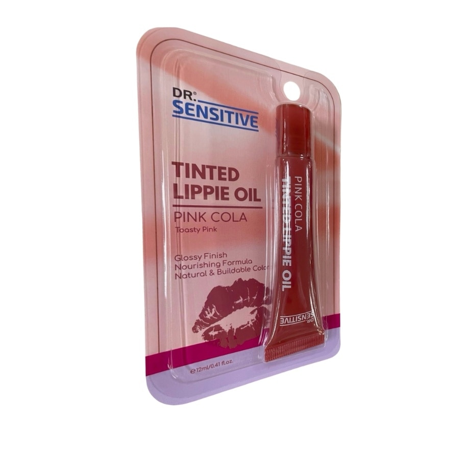 DR SENSITIVE Tinted Lippie Oil Pink Cola 12ml