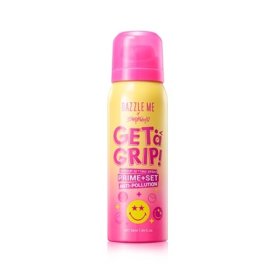 DAZZLE ME DAZZLE ME X SMILEYWORLD Get a Grip Makeup Setting Spray Prime Set Anti-Pollution 50ml