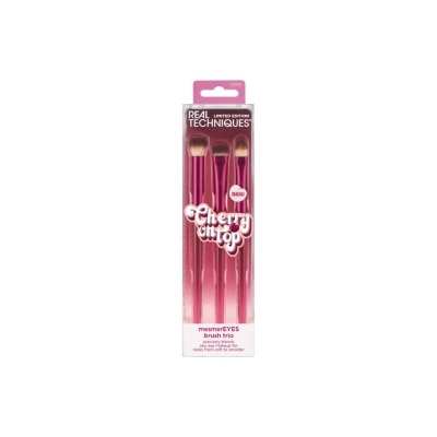 REAL TECHNIQUES REAL TECHNIQUES Cherry On Top Mesmer Eyes Brush Trio