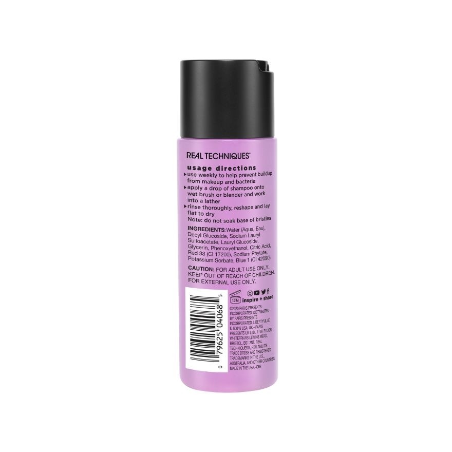 REAL TECHNIQUES Brush + Sponge Cleansing Gel 118ml