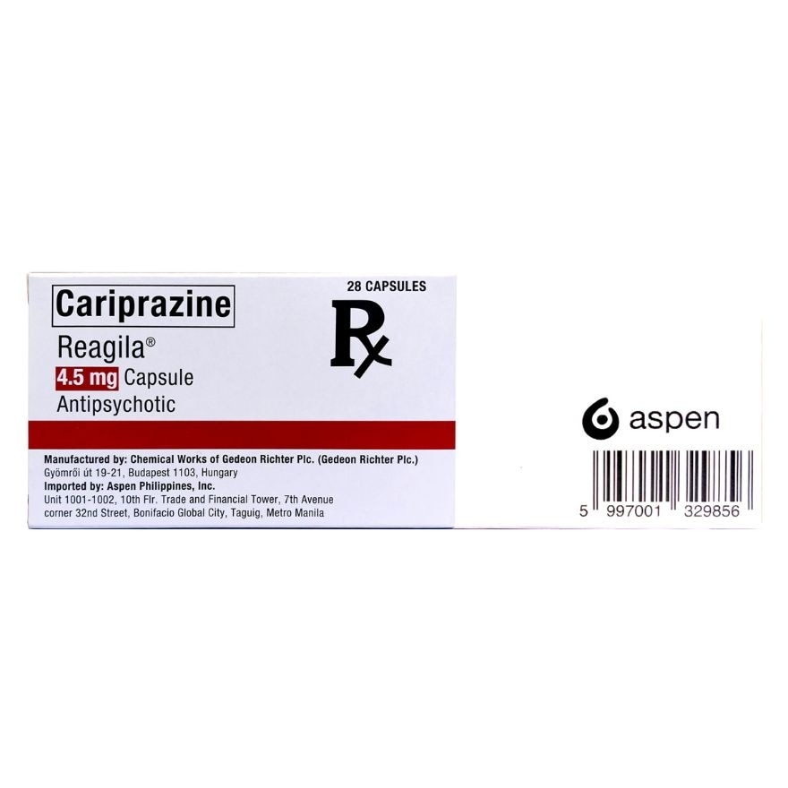 REAGILA Antipsychotic 4.5 mg Capsule Sold Per Piece [PRESCRIPTION REQUIRED]