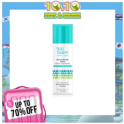 SUU BALM SUU BALM Moiturising Spray Rapid Itch Relief 50ml