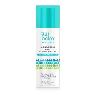 SUU BALM SUU BALM Moiturising Spray Rapid Itch Relief 50ml