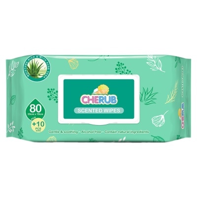 CHERUB CHERUB Gentle & Soothing Scented Wipes 80s