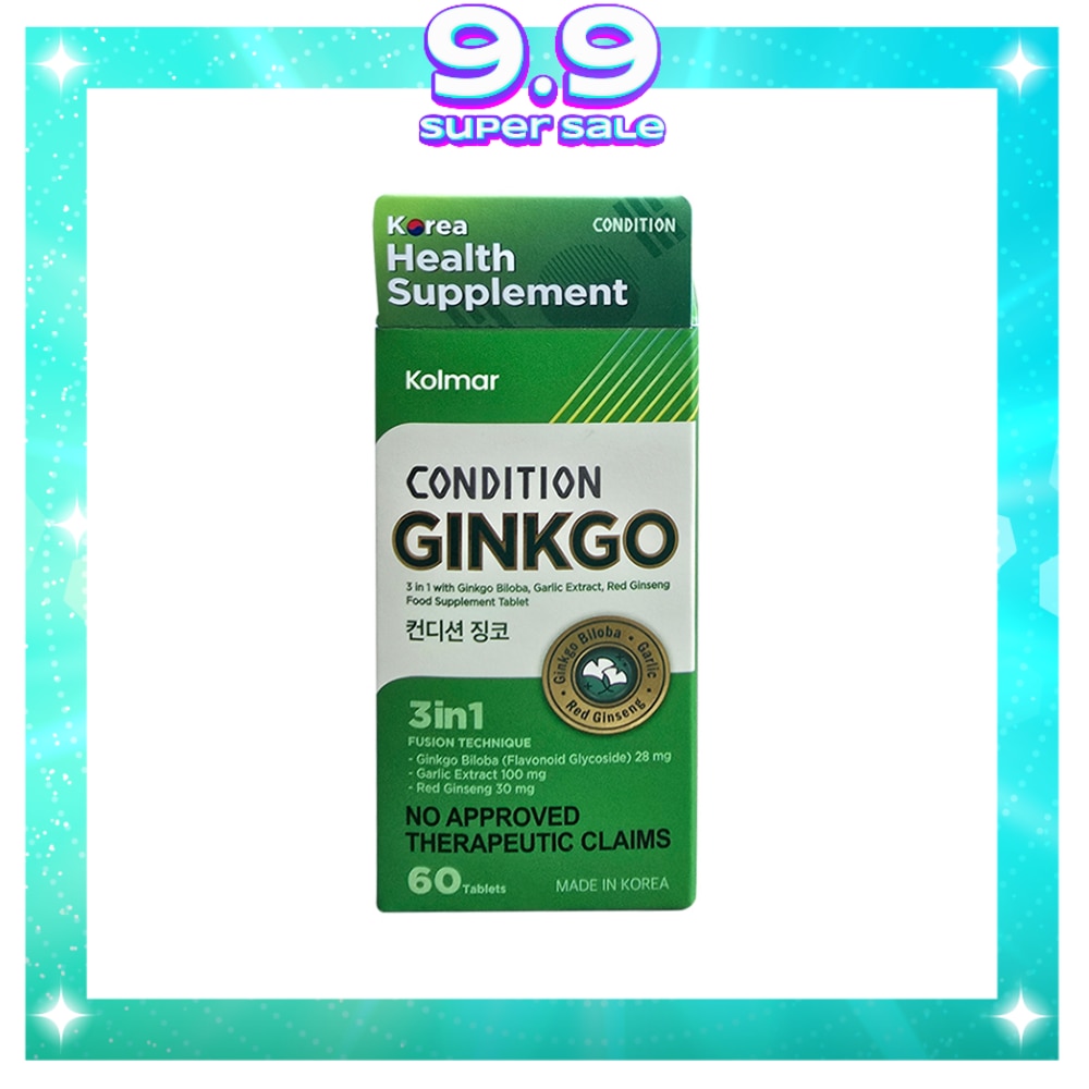 CONDITION Kolmar Ginkgo Healthcare 3in1 60 Capsule