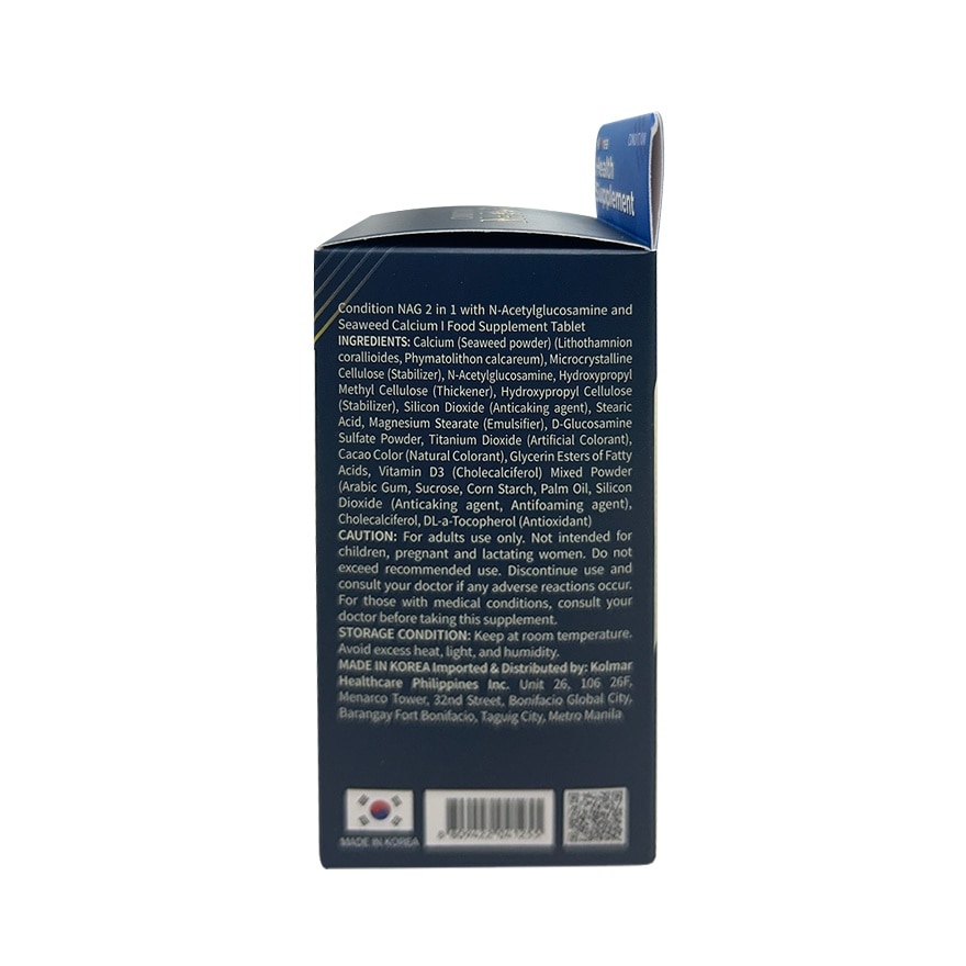 CONDITION Kolmar N-A-G Joint Healthcare Supplement 2in1 90 Capsule