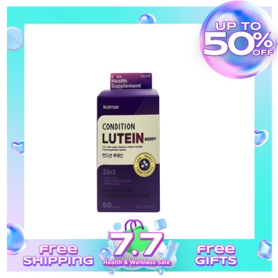 CONDITION CONDITION Kolmar Lutein Berry Healthcare 3in1 60 Tablets