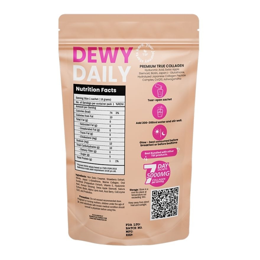 THE SLIM FIRM Dewy Daily Premium Collagen Drink 7 Sachet