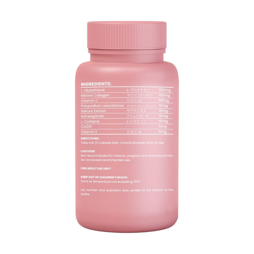TSF Glow + L-Glutathione + Beauty & Gut Collagen 500mg x 60 Capsules