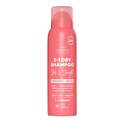 LUXE ORGANIX LUXE ORGANIX Hair Professionals 3in1 Dry Shampoo Sleek & Straight Floral Bloom 110ml