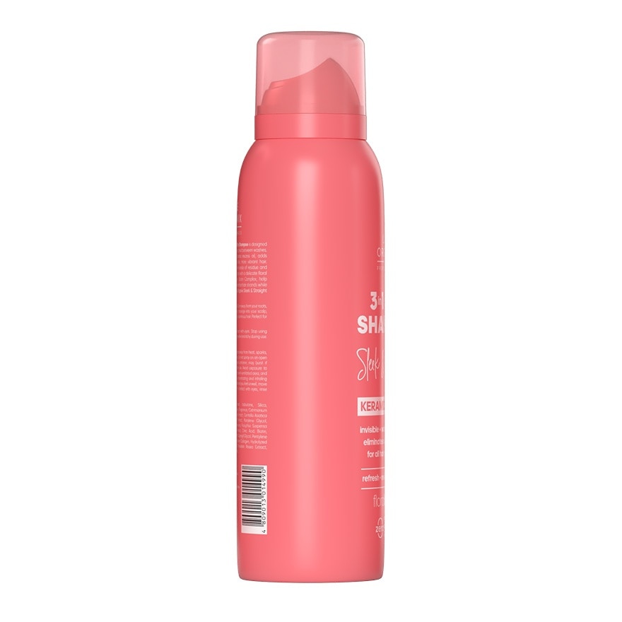 LUXE ORGANIX Hair Professionals 3in1 Dry Shampoo Sleek & Straight Floral Bloom 110ml