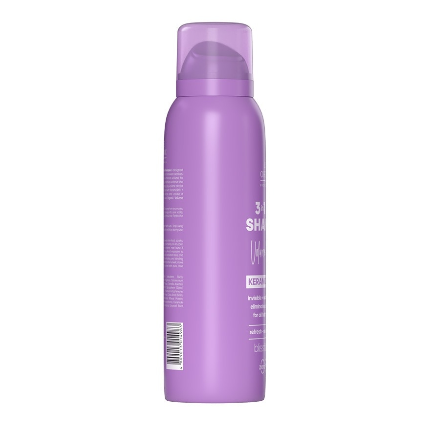 LUXE ORGANIX Hair Professionals 3in1 Dry Shampoo Volume Blowout Blissful Breeze 110ml