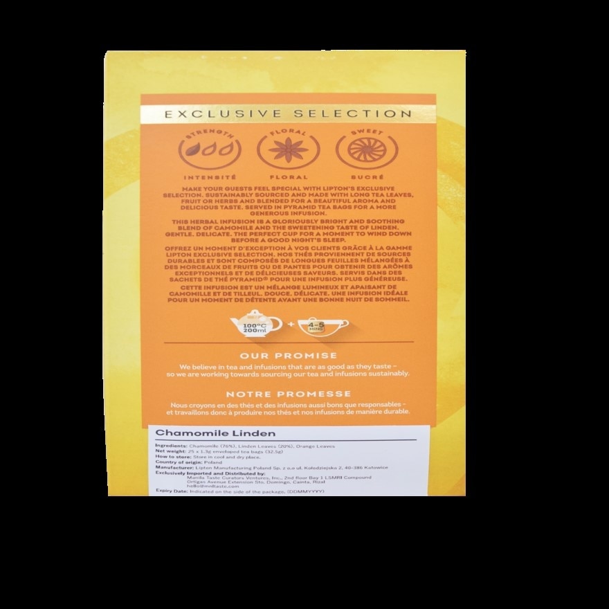 LIPTON Exclusive Selection Camomile Linden