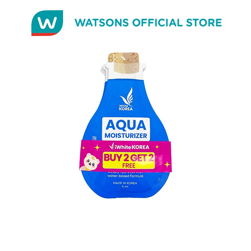 IWHITE KOREA Aqua Moisturizer 6ml Buy 2 Get 2