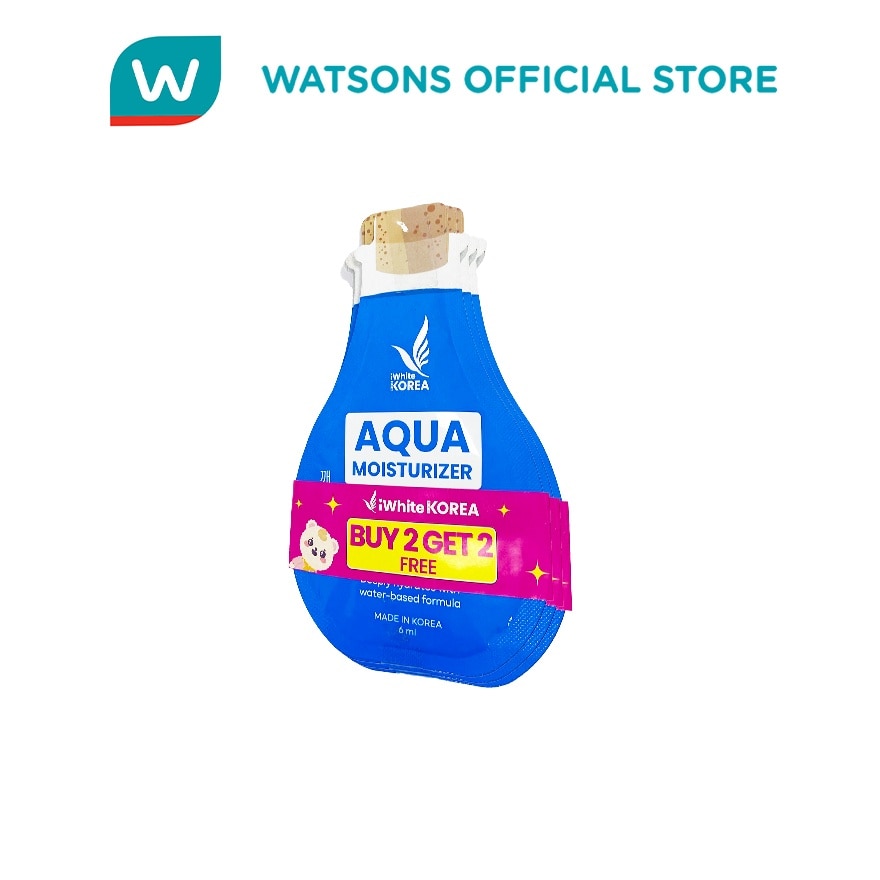 IWHITE KOREA Aqua Moisturizer 6ml Buy 2 Get 2