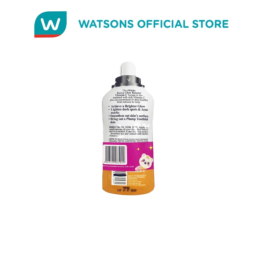 IWHITE KOREA Glow Booster Vitamin C Serum 6ml Buy 2 Get 2