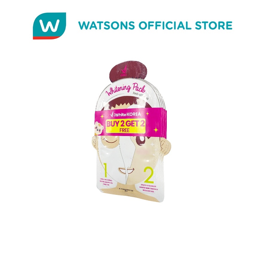 IWHITE KOREA Whitening Pack Peel-Off 8ml Buy 2 Get 2