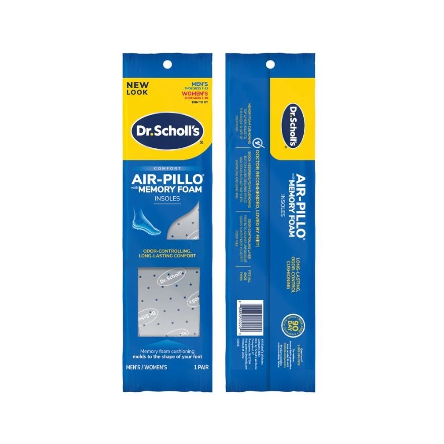 DR SCHOLLS Air Pillo with Memory Foam Insoles