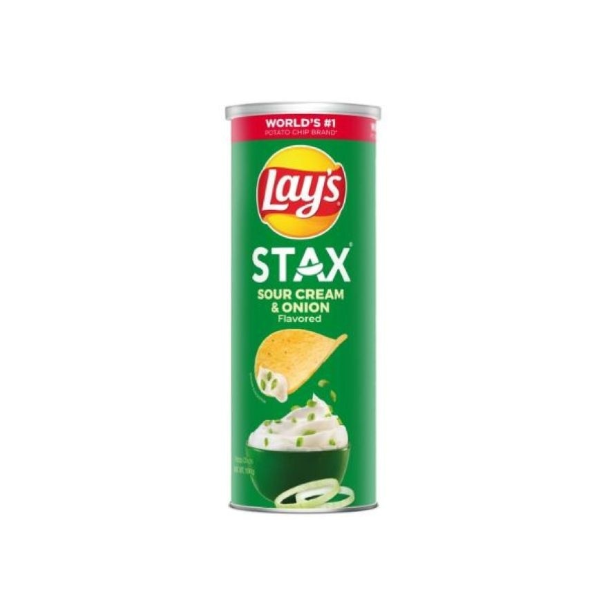 LAYS Stax Sour Cream & Onion 100g