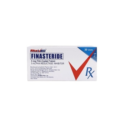 RITEMED RITEMED Finasteride Film Coated Tablet 5mg Sold Per Piece [PRESCRIPTION REQUIRED]