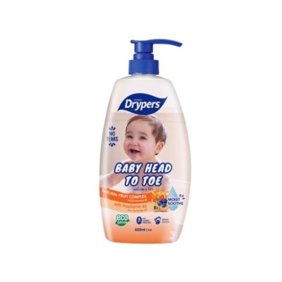 DRYPERS DRYPERS Baby Head to Toe Wash Fruit Complex 650ml