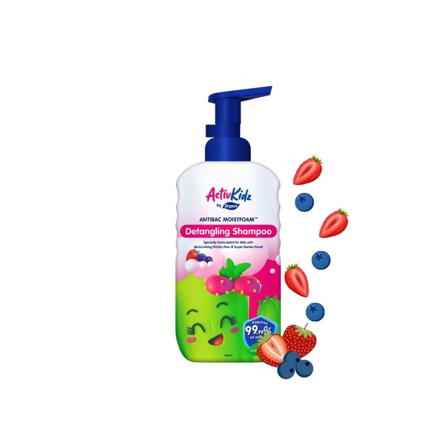 DRYPERS Activkidz Detangling Shampoo 550ml