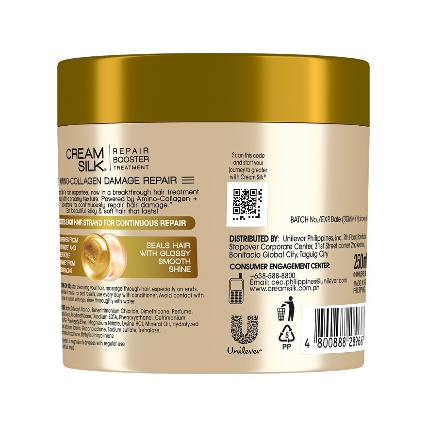 CREAMSILK Treatment Amino Collagen Damage Repair 250ml