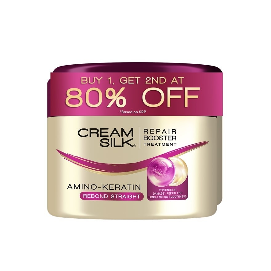 CREAMSILK Treatment Amino Keratin Rebond Straight 500ml