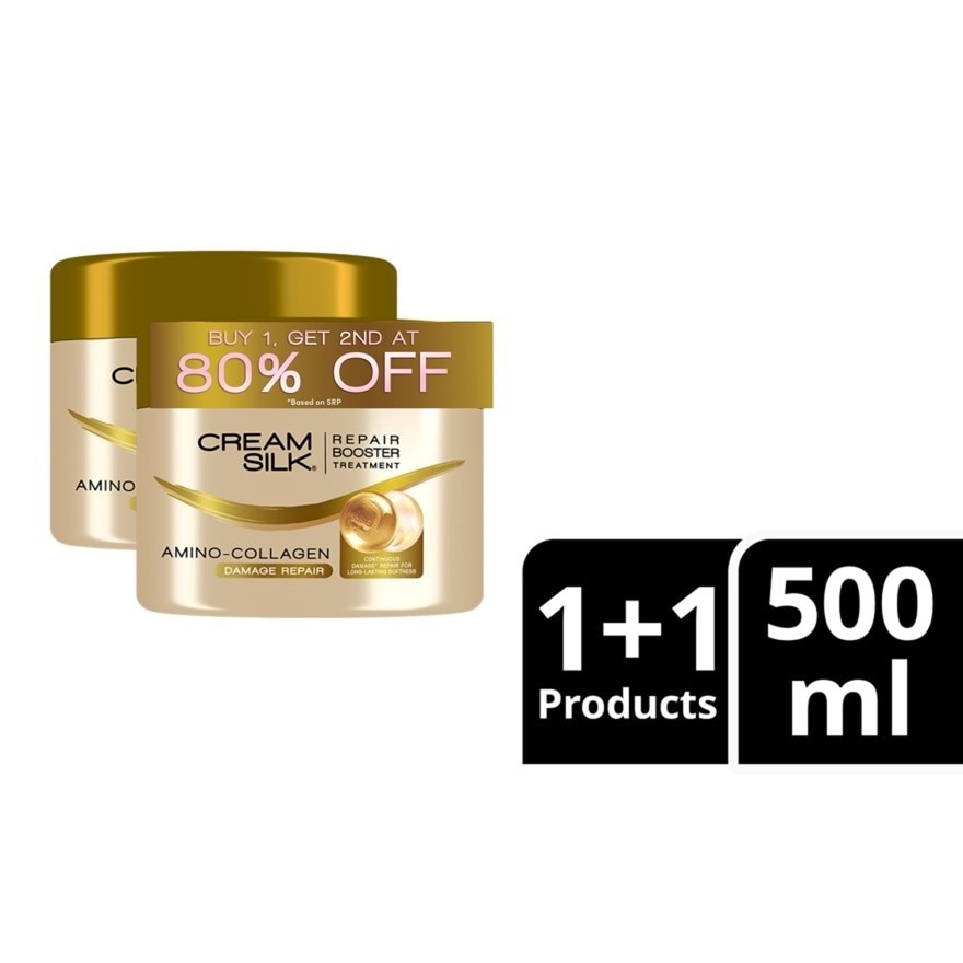 CREAM SILK Treatment Amino Collagen Damage Repair 500ml
