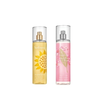 ELIZABETH ARDEN ELIZABETH ARDEN Eau Fraiche Sunflowers & Green Tea Cherry Blossom Body Mist Bundle 236ml