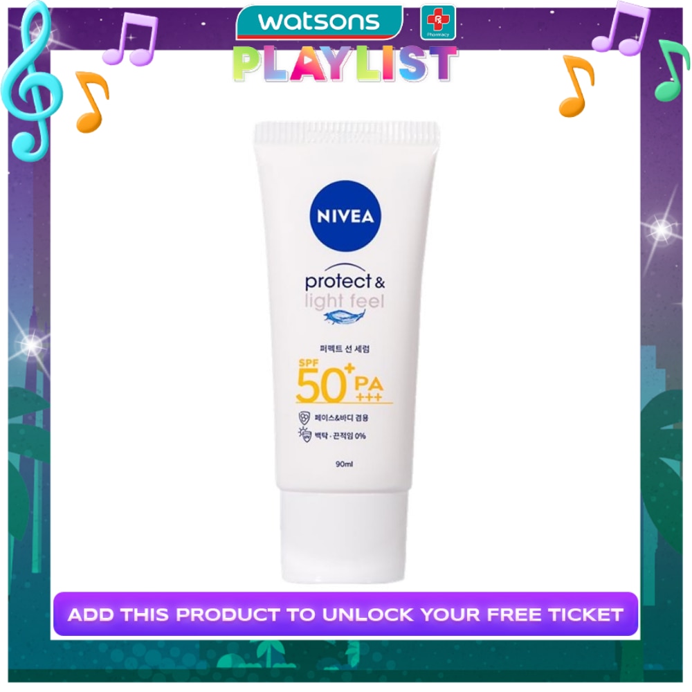 NIVEA Sun Protect & Light Feel SPF50+ PA+++ 90ml