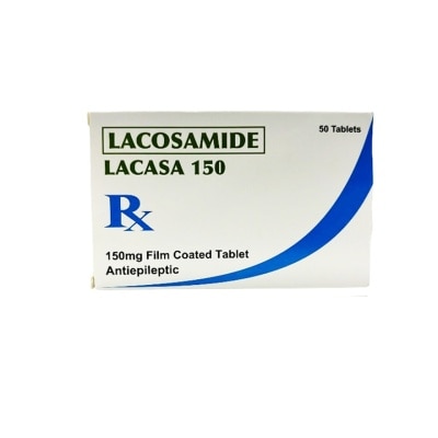 LACASA LACASA-150 Lacosamide Film Coated Tablet Antiepileptic 150mg Sold Per Piece [PRESCRIPTION REQUIRED]