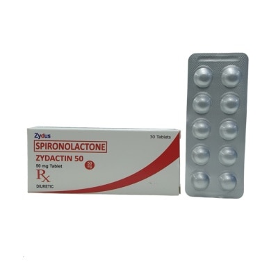 ZYDACTIN ZYDACTIN 50 Spironolactone Diuretic 50mg Sold Per Piece [PRESCRIPTION REQUIRED]