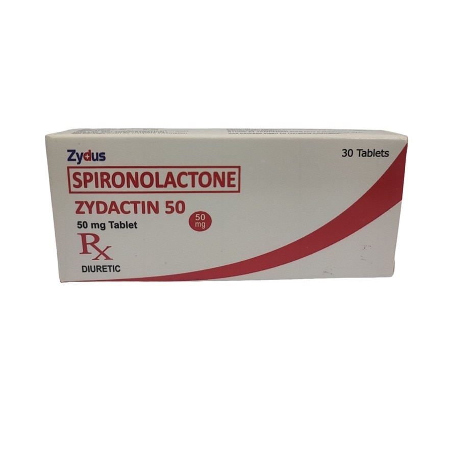 ZYDACTIN 50 Spironolactone Diuretic 50mg Sold Per Piece [PRESCRIPTION REQUIRED]