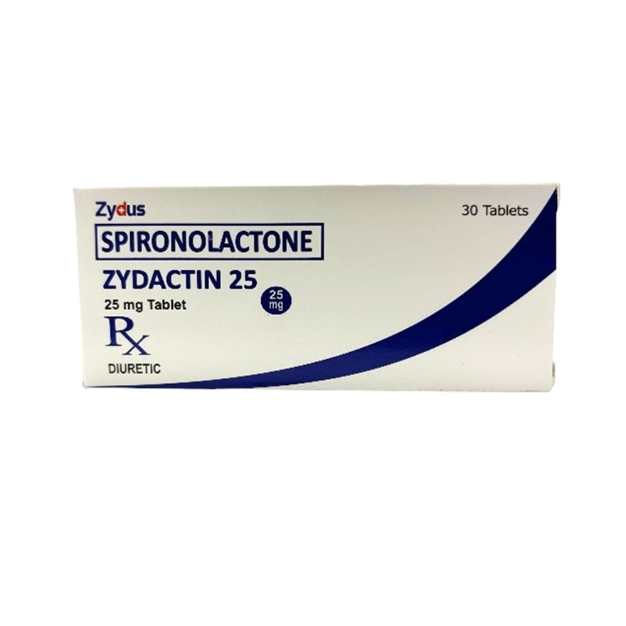 ZYDACTIN 25 Spironolactone Diuretic 25mg Sold Per Piece [PRESCRIPTION REQUIRED]