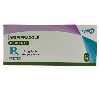 BISOZA - BISOZA-15 Aripiprazole Antipsychotic 15mg Sold Per Piece [PRESCRIPTION REQUIRED] image