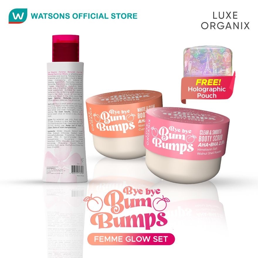LUXE ORGANIX Femme Glow Set Bundle