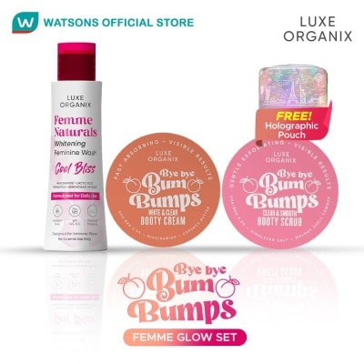 LUXE ORGANIX LUXE ORGANIX Femme Glow Set Bundle