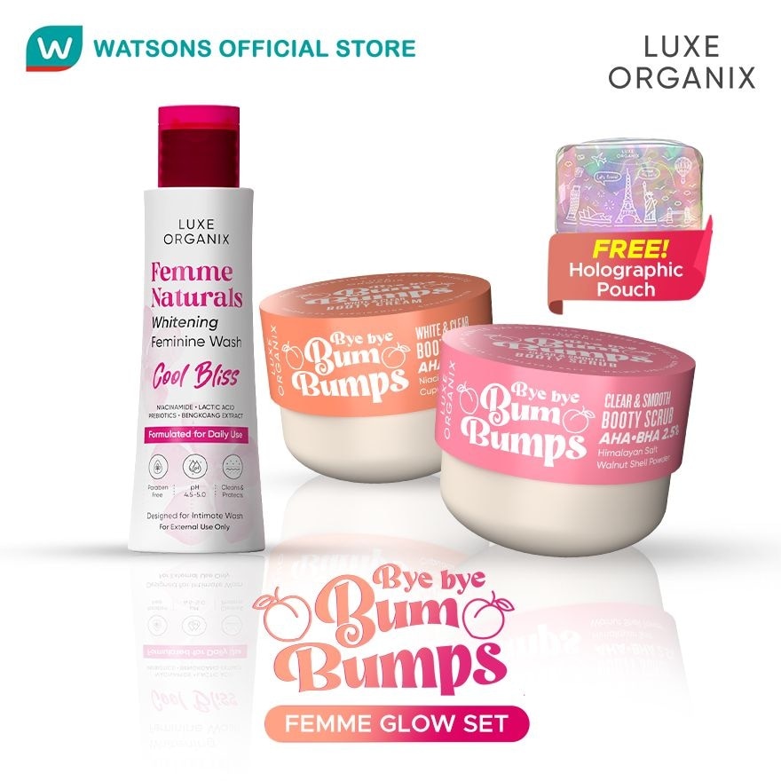 LUXE ORGANIX Femme Glow Set Bundle