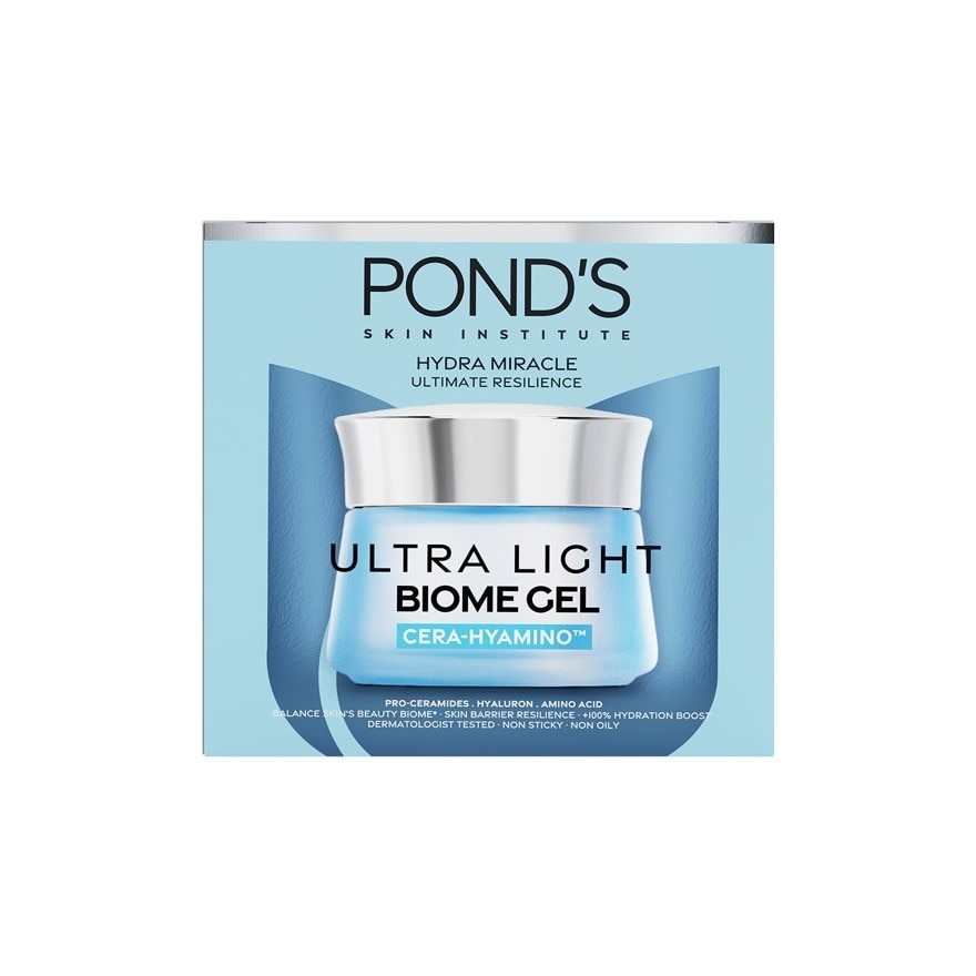 PONDS Hydra Miracle Moisturizer Ultra Light Biome Gel 20g