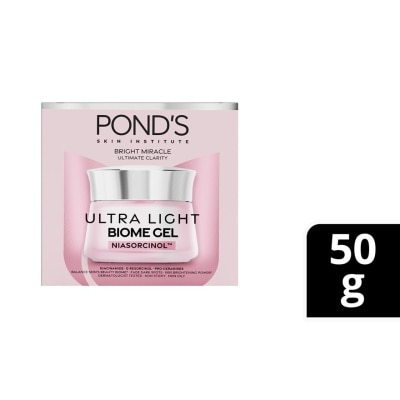 PONDS PONDS Bright Miracle Ultra Light Biome Gel Niasorcinol Moisturizer 50g
