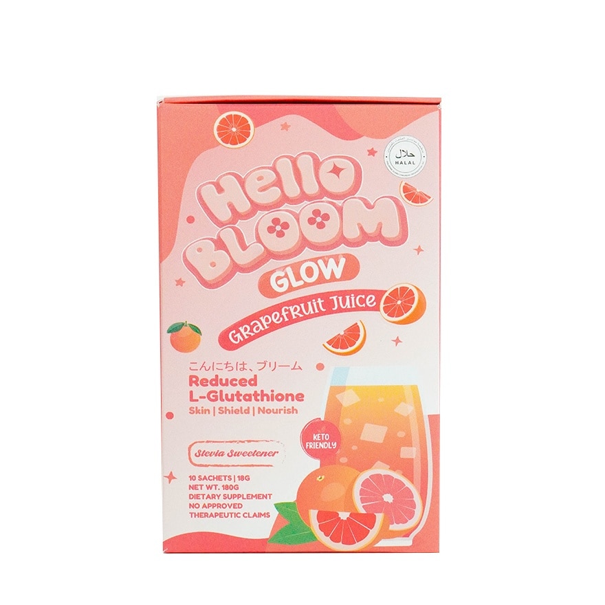 HELLO BLOOM Glow Grapefruit Juice 180g