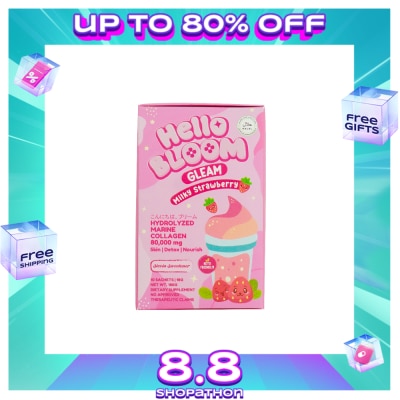 HELLO BLOOM HELLO BLOOM Gleam Milky Strawberry 180g